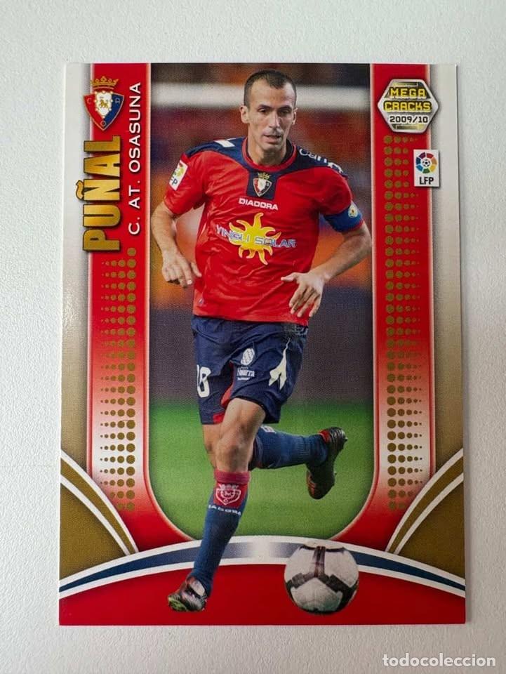 Cromos de f&uacute;tbol: Carta Pu&ntilde;al Osasuna 190 Megacracks 2009-10