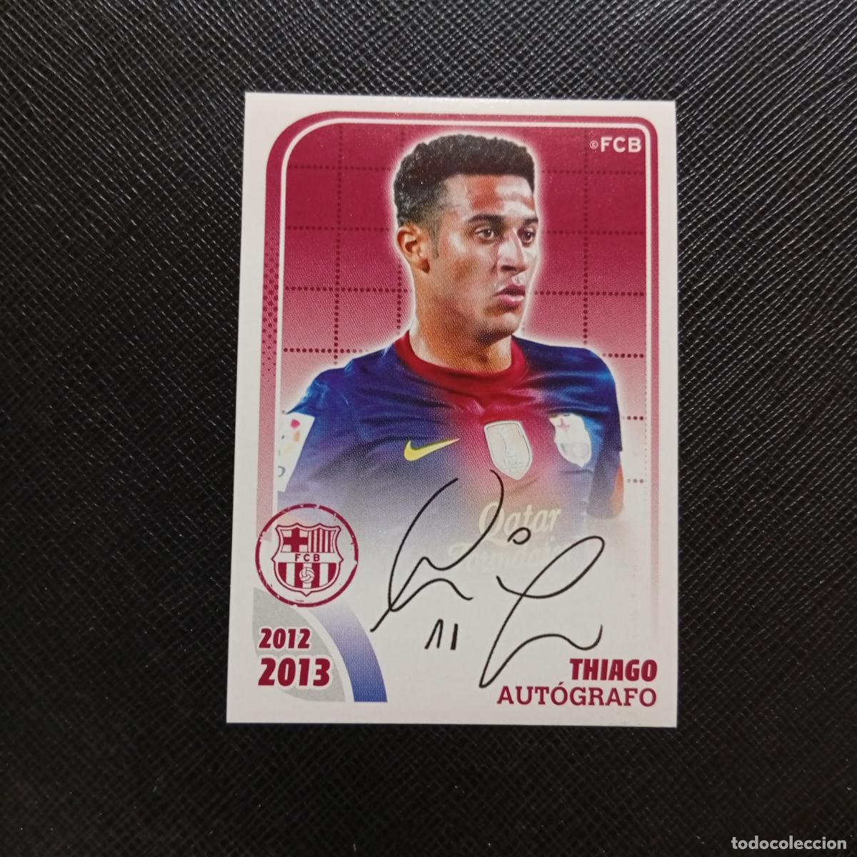 Cromos de f&uacute;tbol: 116 THIAGO ALCANTARA BARCELONA PANINI COLECCION OFICIAL 2013 2013 12 13 - SIN PEGAR - A152 PG55