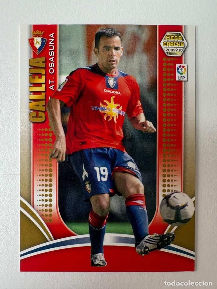 Cromos de f&uacute;tbol: Carta Calleja Osasuna 192 Megacracks 2009-10