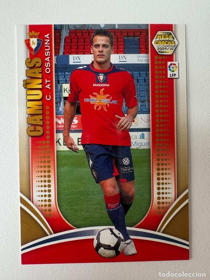 Cromos de f&uacute;tbol: Carta Camu&ntilde;as Osasuna 196 Megacracks 2009-10
