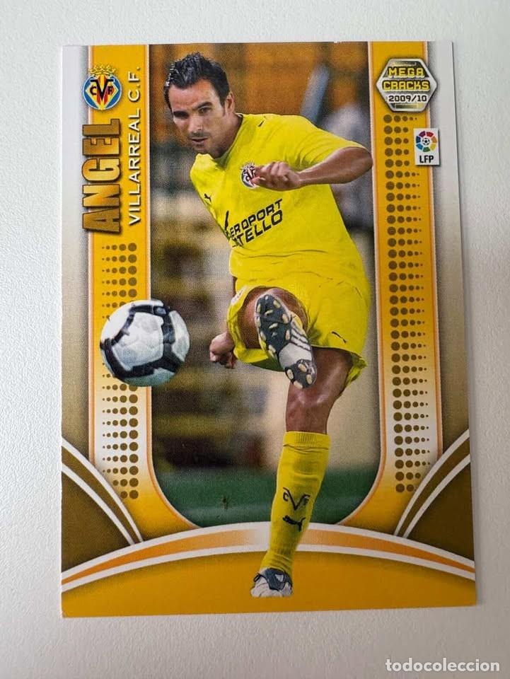 Cromos de f&uacute;tbol: Carta Angel Villareal 310 Megacracks 2009-10