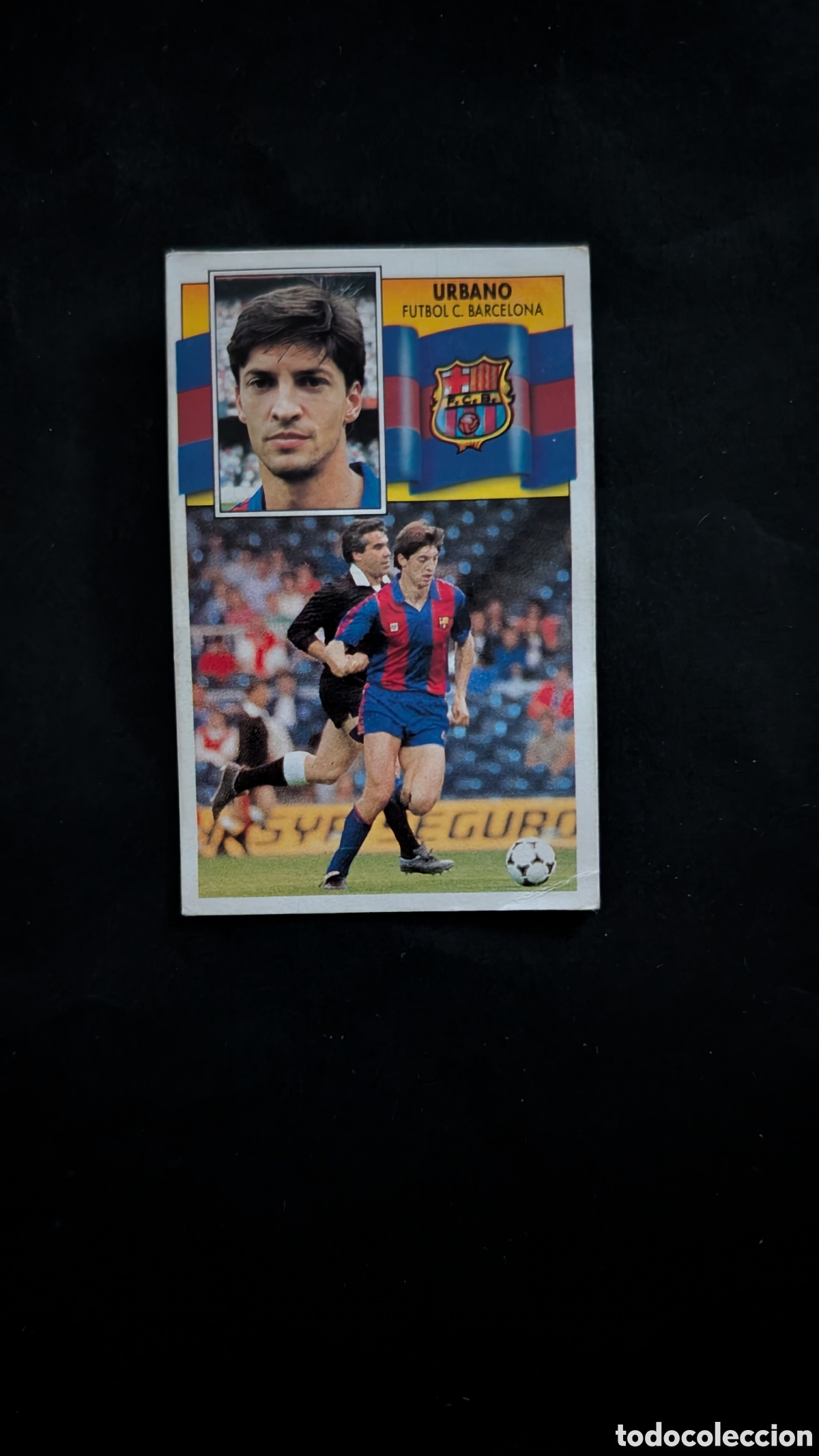 Fu&szlig;ball-Sticker: L2 URBANO BARCELONA COLOCA LIGA ESTE 1990/91 90 91 DESPEGADO