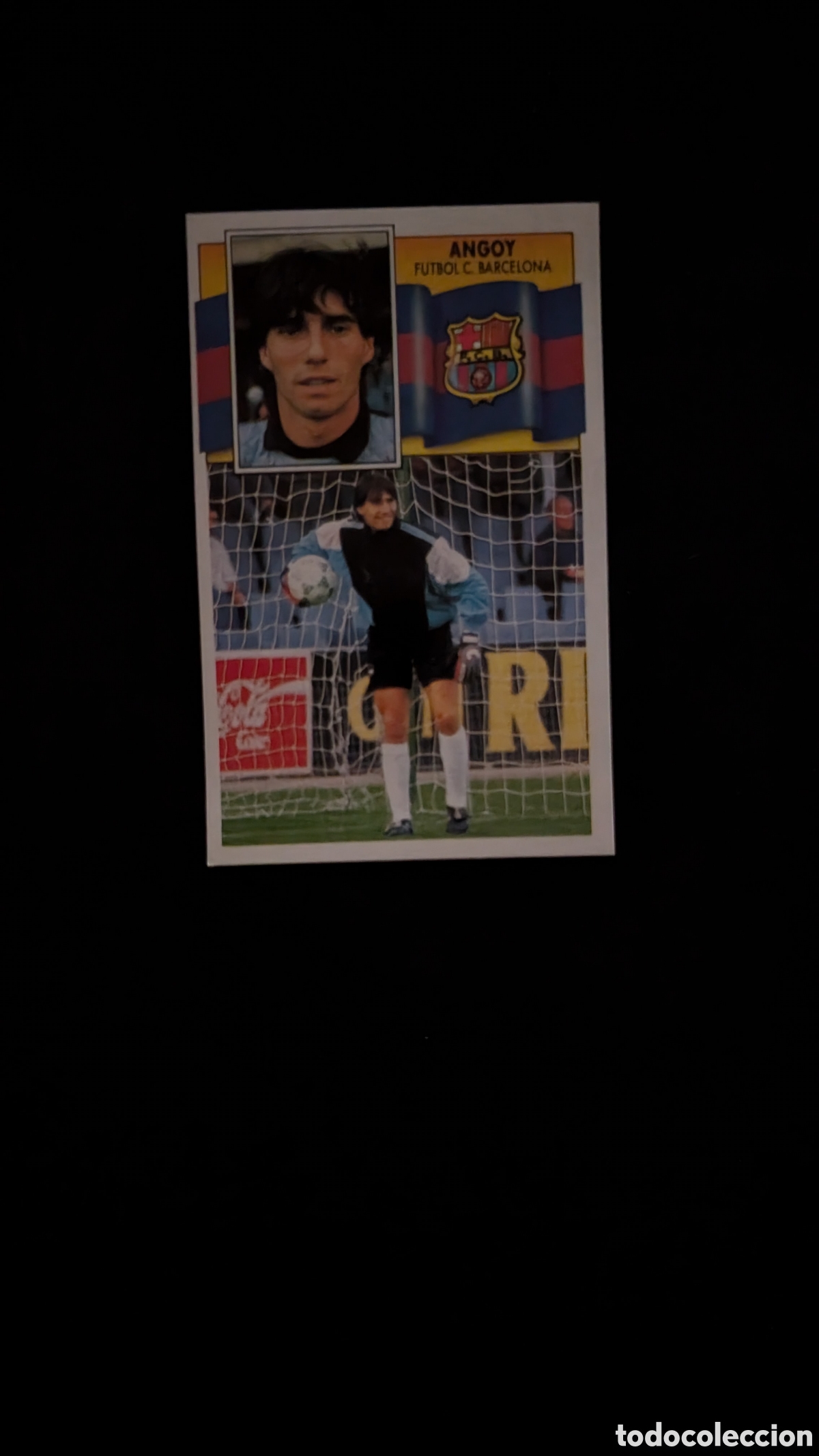 Fu&szlig;ball-Sticker: L2 ANGOY BARCELONA COLOCA LIGA ESTE 1990/91 90 91 DESPEGADO