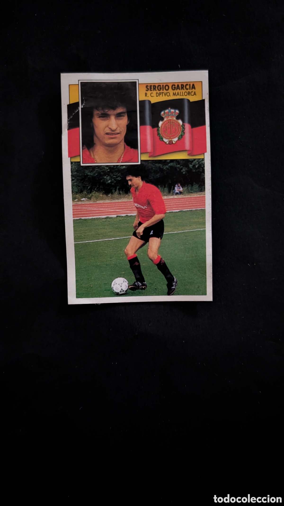 Football Stickers: L2 SERGIO GARCIA MALLORCA LIGA ESTE 1990/91 90 91 DESPEGADO