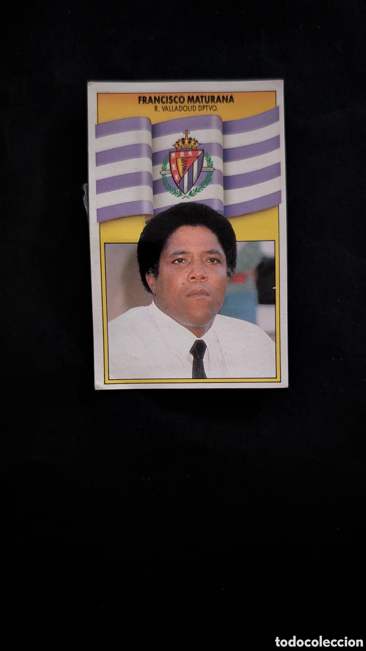 Football Stickers: L2 MATURANA ENTRENADOR VALLADOLID LIGA ESTE 1990/91 90 91 DESPEGADO