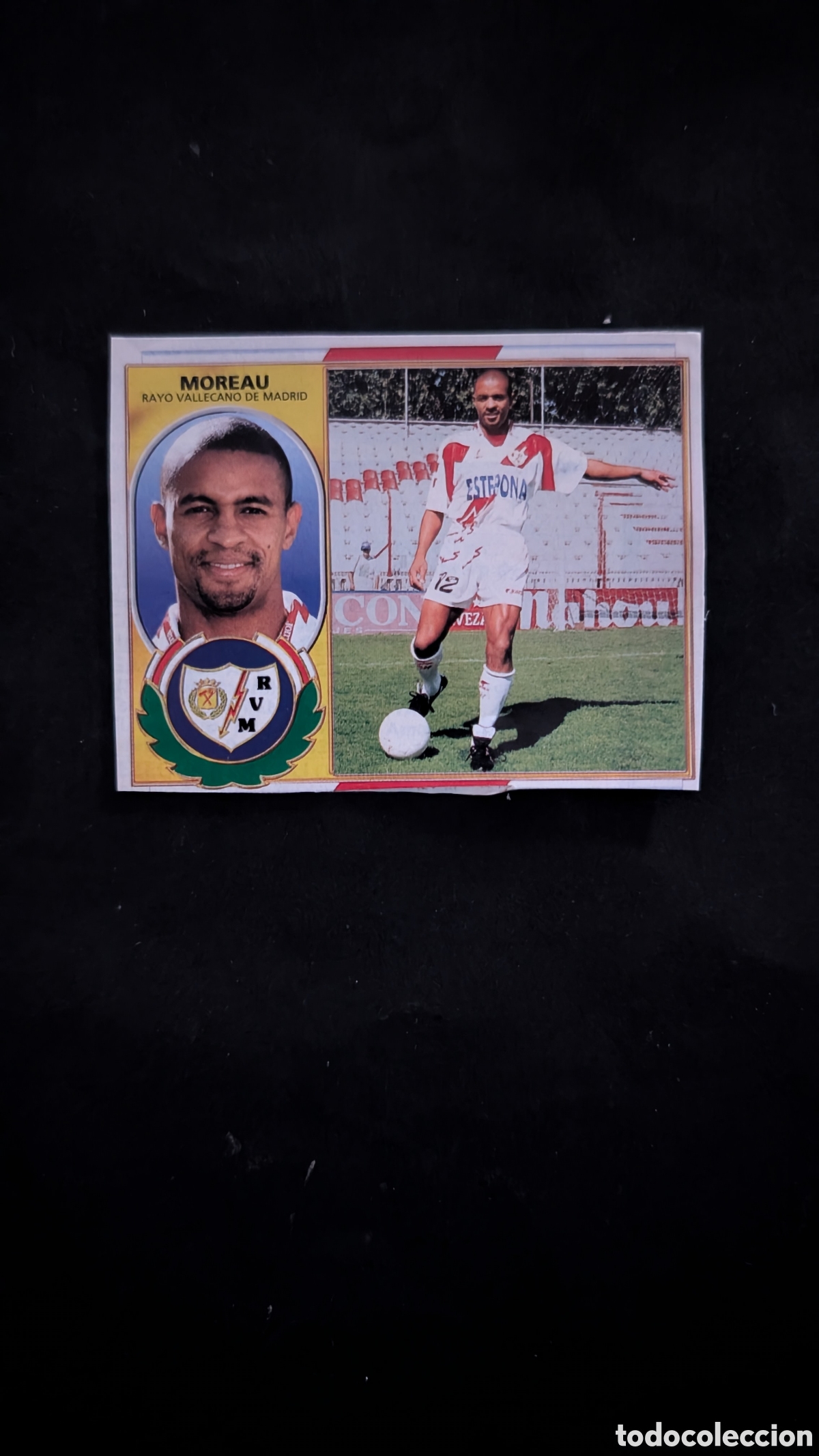 Cromos de Futebol: MOREAU RAYO VALLECANO COLOCA LIGA ESTE 1996/97 96 97 RECORTADO