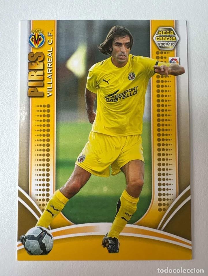 Cromos de f&uacute;tbol: Carta Pires Villareal 320 Megacracks 2009-10