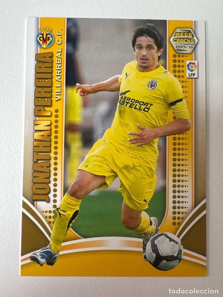 Cromos de f&uacute;tbol: Carta Jonathan Pereira Villareal 321 Megacracks 2009-10