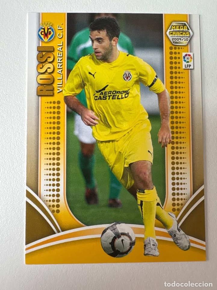 Cromos de f&uacute;tbol: Carta Rossi Villareal 322 Megacracks 2009-10