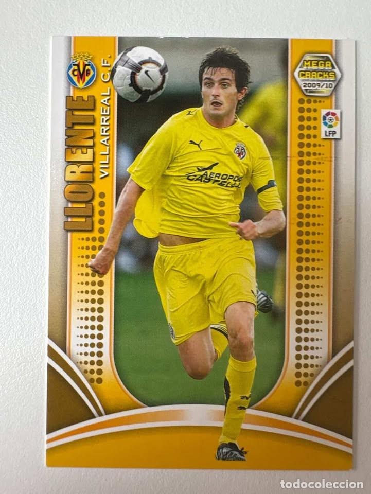 Cromos de f&uacute;tbol: Carta Llorente Villareal 324 Megacracks 2009-10