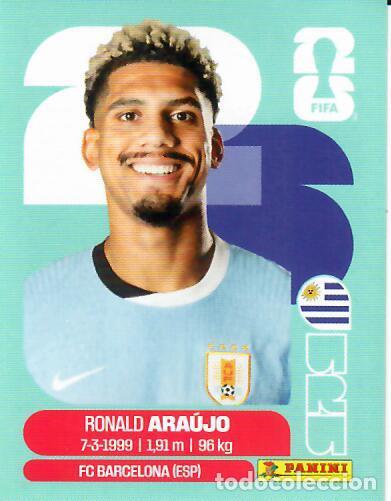 Cromos de f&uacute;tbol: CROMO PANINI MUNDIAL WORLD CUP 2026 - URU4 URU 4 - ARA&Uacute;JO - URUGUAY