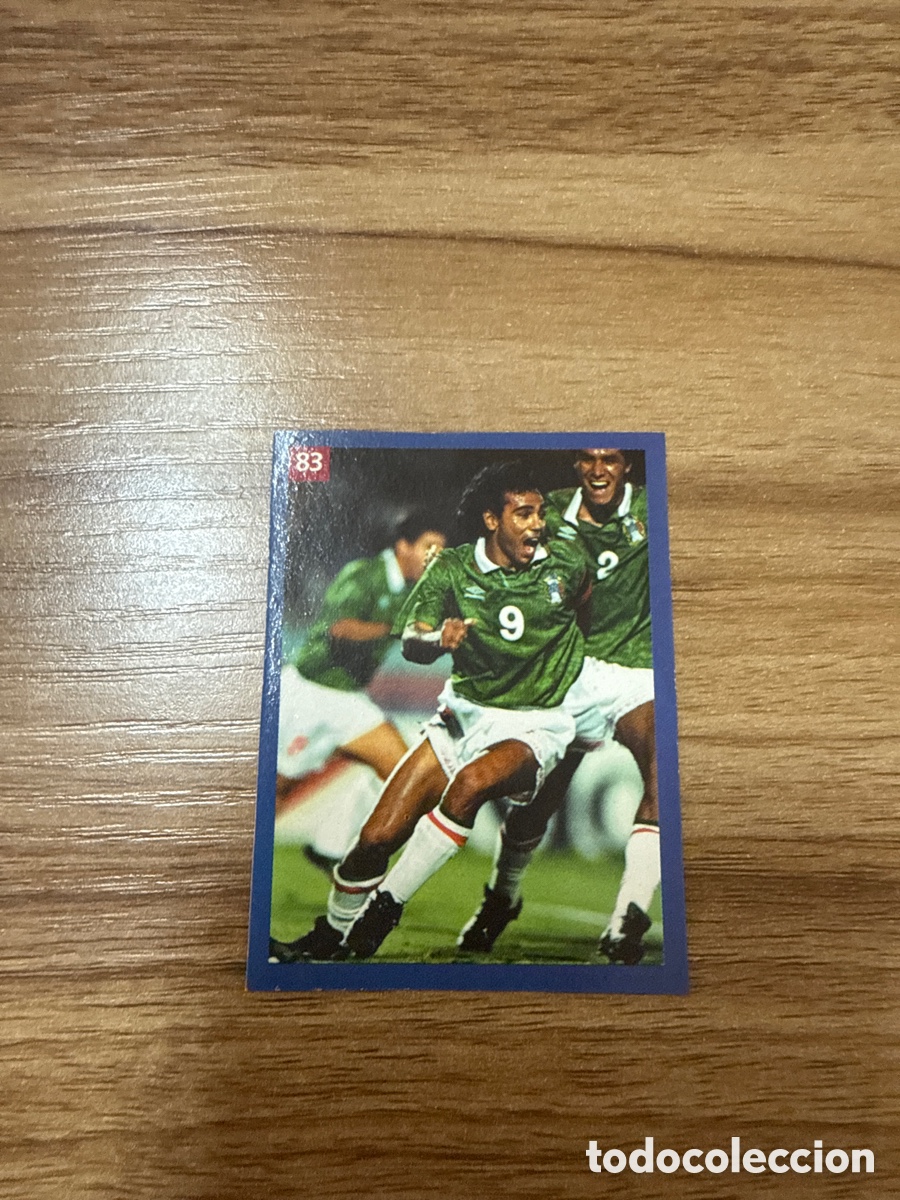 Cromos de f&uacute;tbol: 1994 HUGO SANCHEZ N&ordm; 83 LES ESTRELLES DEL MON SIN PEGAR