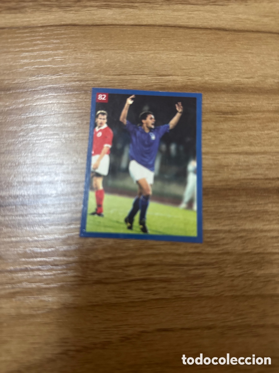Cromos de f&uacute;tbol: 1994 ROBERTO BAGGIO N&ordm; 82 LES ESTRELLES DEL MON SIN PEGAR