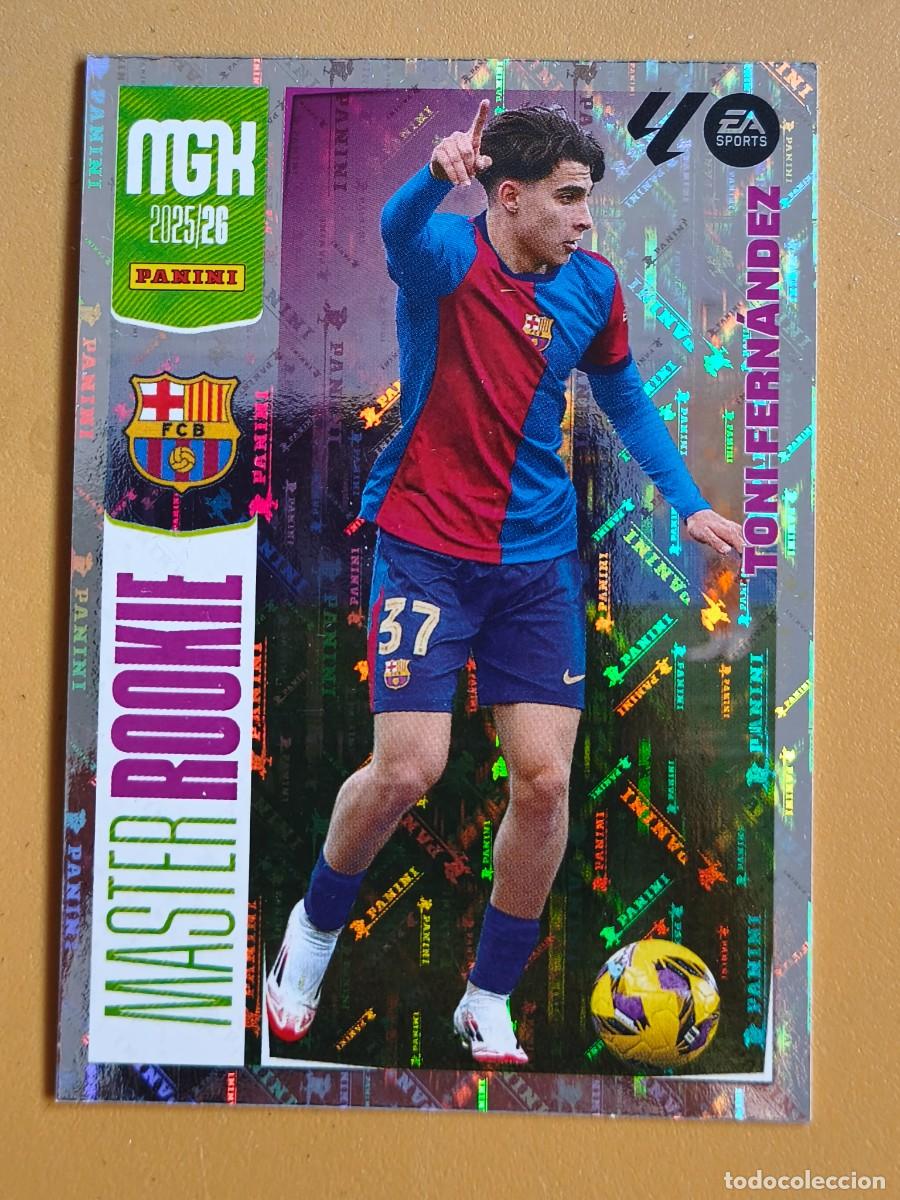 Cromos de f&uacute;tbol: toni fernandez, 2025 26 master rookie