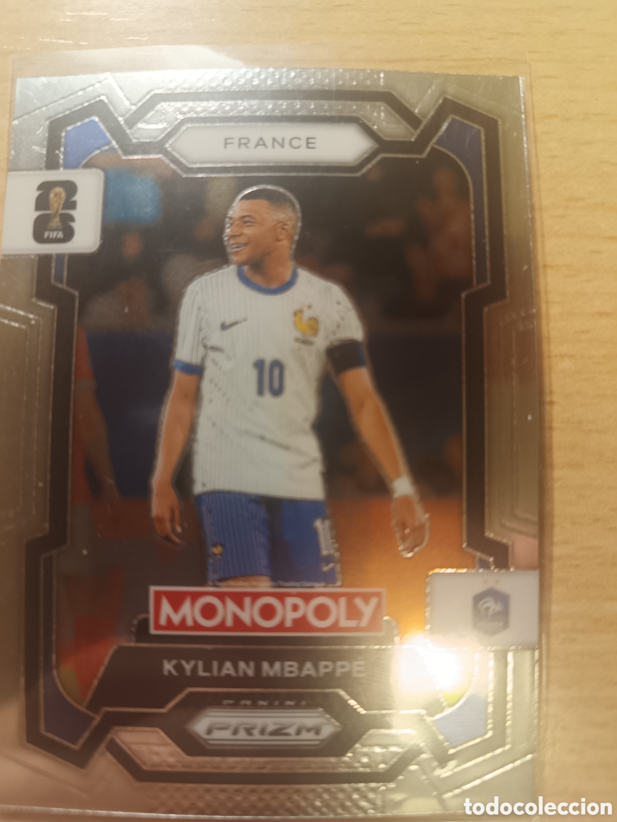 Cromos de f&uacute;tbol: 7 KYLIAN MBAPPE MONOPOLY PRIZIM FRANCIA FRANCE FIFA WORLD CUP 2026 PANINI MUNDIAL 26