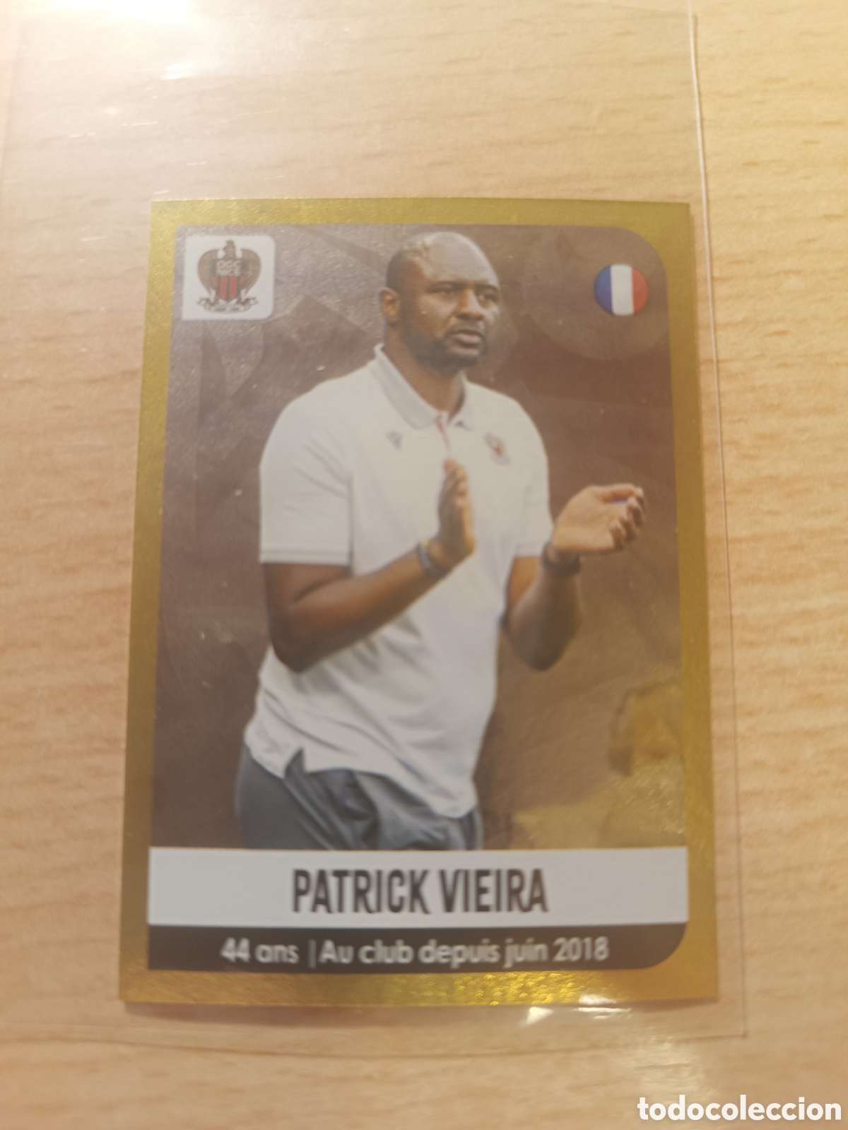Cromos de f&uacute;tbol: 370 PATRICK VIEIRA NIZA FOOT 2020 2021 20 21