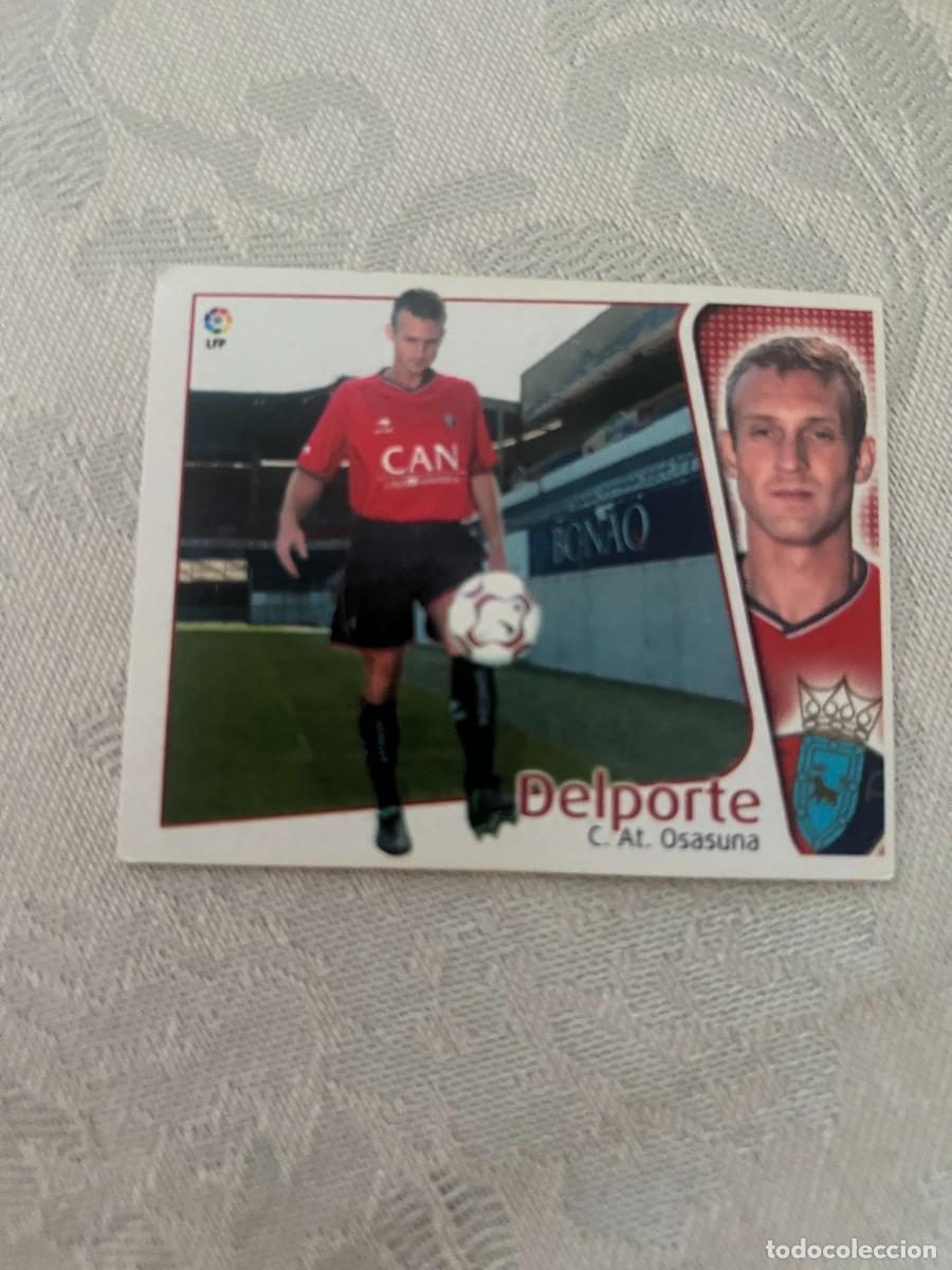 Cromos de f&uacute;tbol: DELPORTE OSASUNA FICHAJE 4 SIN PEGAR LIGA ESTE 2004 2005
