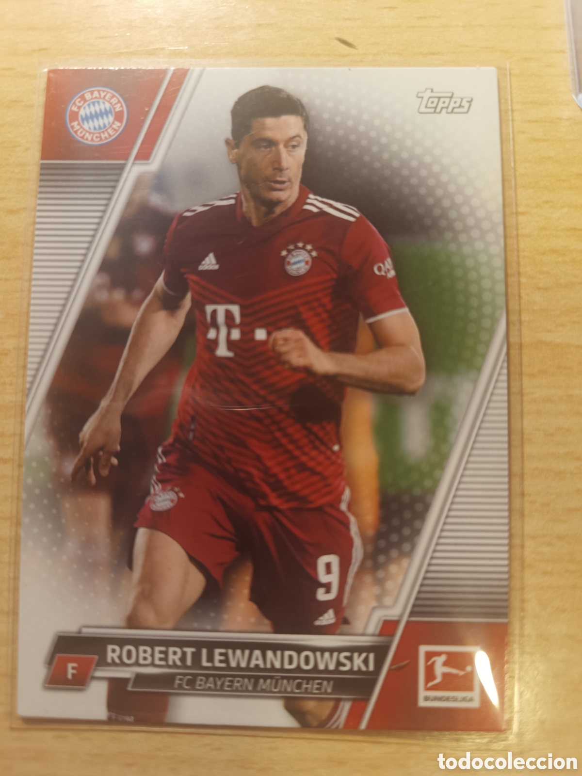 Cromos de f&uacute;tbol: 152 ROBERT LEWANDOWSKI BAYERN MUNICH TOPPS BUNDESLIGA