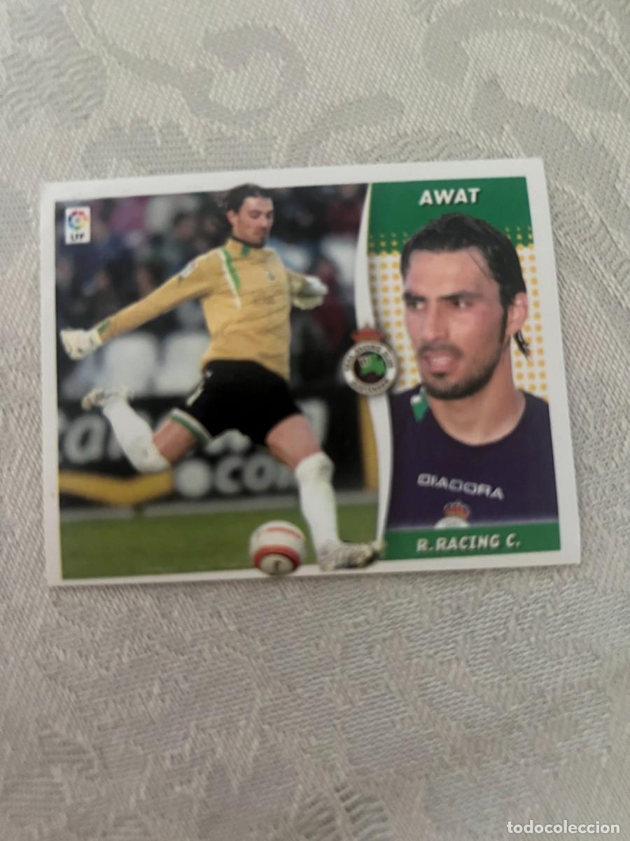 Cromos de f&uacute;tbol: AWAT BAJA RACING SIN PEGAR LIGA ESTE 06 07
