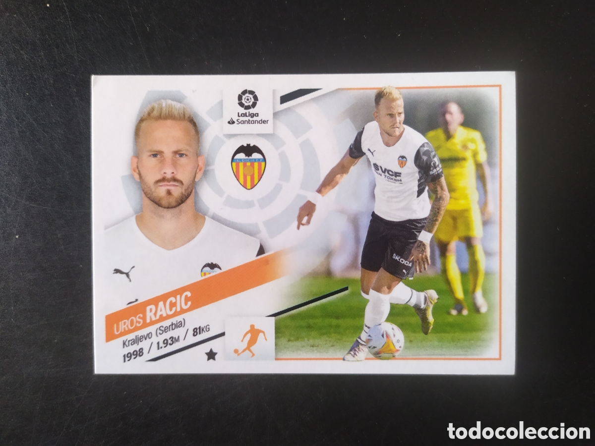 Cromos de f&uacute;tbol: Liga este 2022 2023 22 23 panini Racic n&deg; 13 Valencia