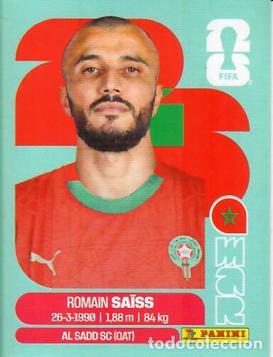 Cromos de f&uacute;tbol: CROMO PANINI MUNDIAL WORLD CUP 2026 - MAR7 MAR 7 - SA&Iuml;SS - MARRUECOS