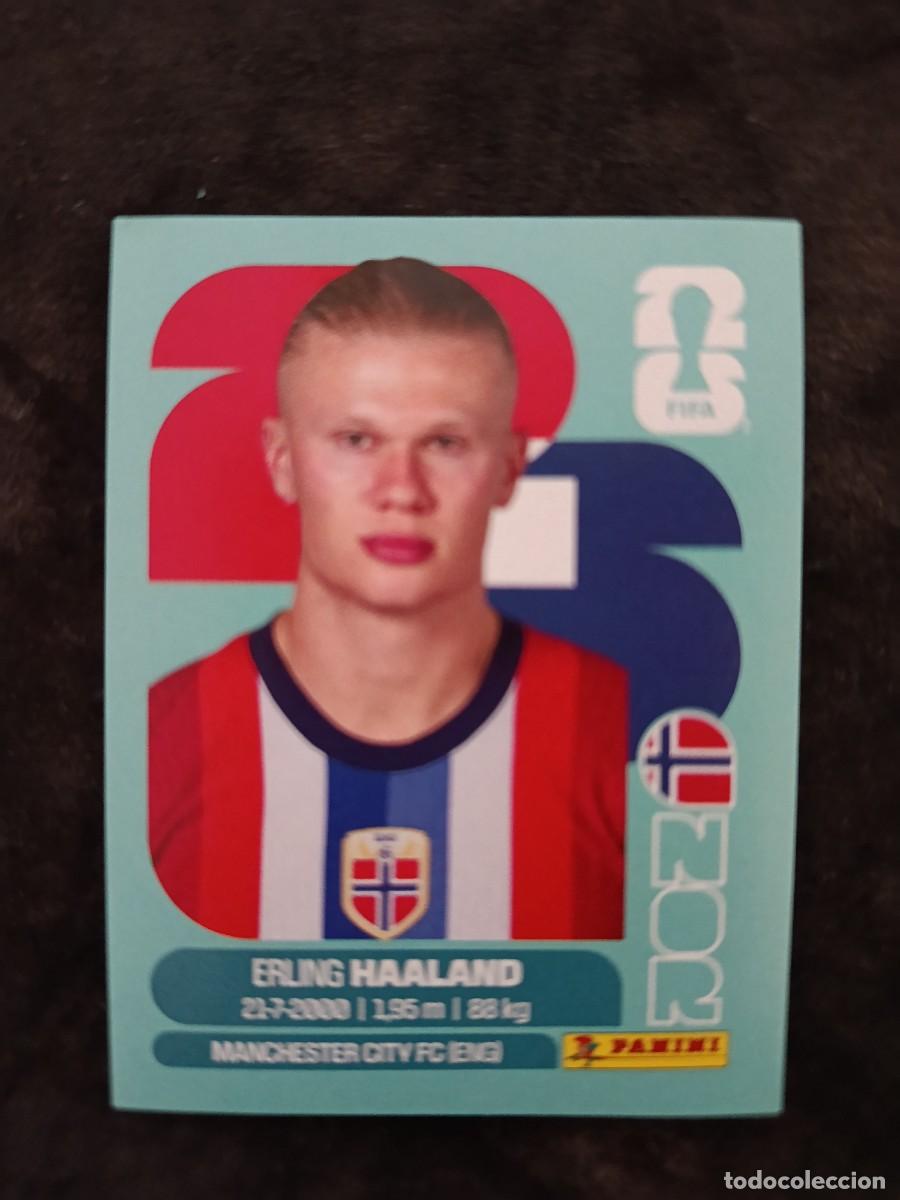 Cartes &agrave; collectionner de Football: FIFA WORLD CUP MUNDIAL 2026 PANINI. #NOR 15 ERLING HAALAND. NORUEGA