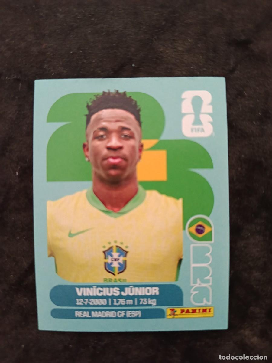 Cartes &agrave; collectionner de Football: FIFA WORLD CUP MUNDIAL 2026 PANINI. #BRA14 VIN&Iacute;CIUS J&Uacute;NIOR. BRASIL