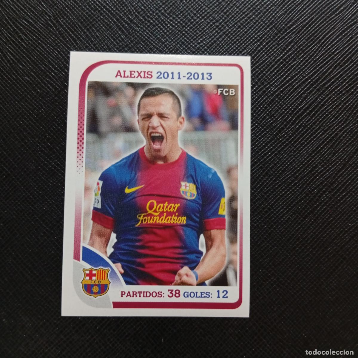 Cromos de f&uacute;tbol: 137 ALEXIS SANCHEZ BARCELONA PANINI COLECCION OFICIAL 2013 2013 12 13 - SIN PEGAR - A152 PG64