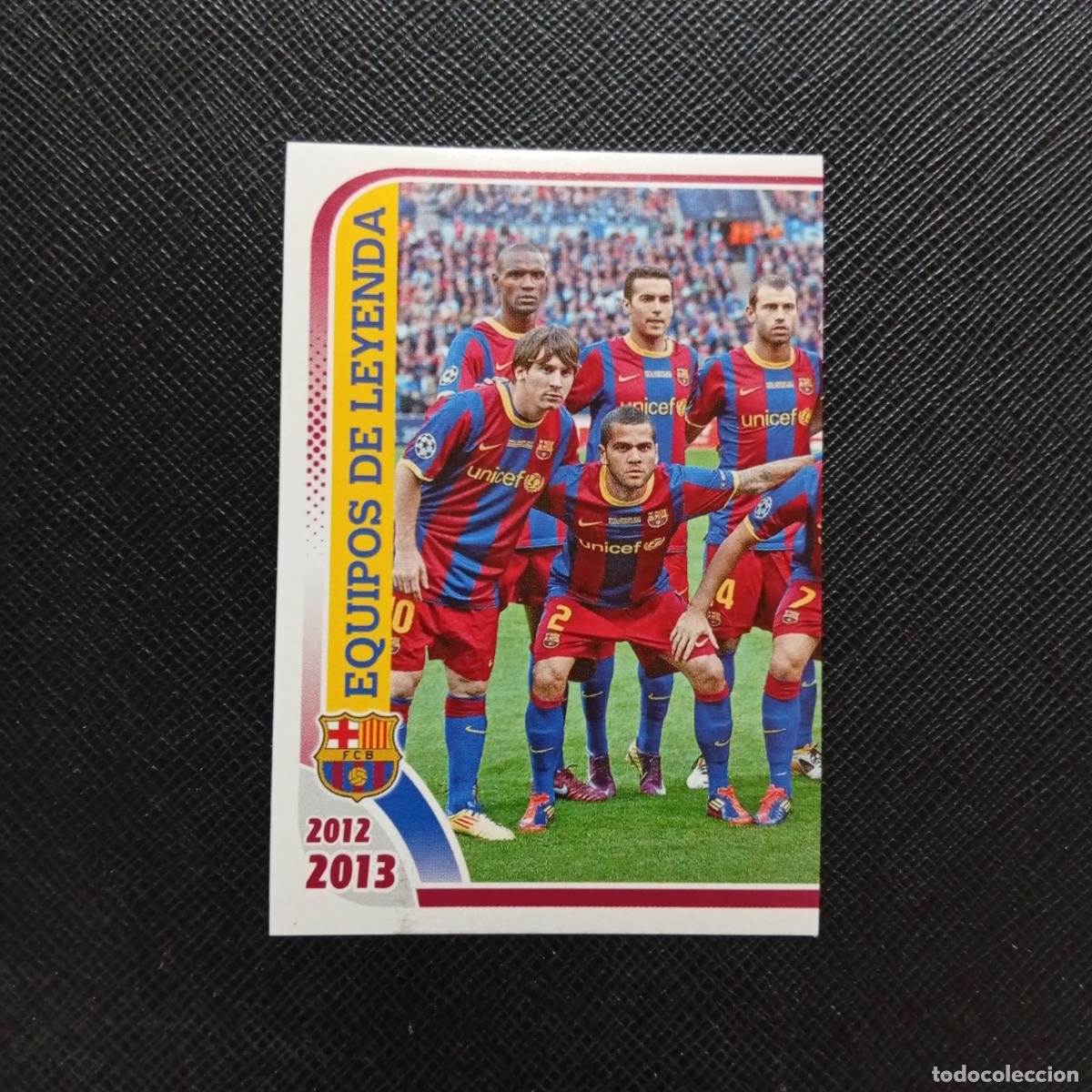 Football Stickers: 204 MESSI ALINEACION BARCELONA PANINI COLECCION OFICIAL 2013 2013 12 13 - SIN PEGAR - A152 PG64