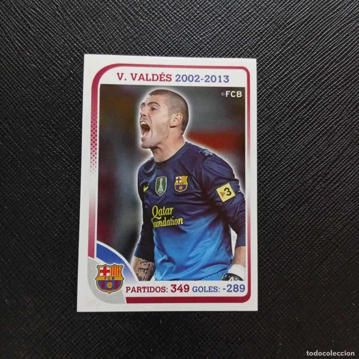 Football Stickers: 34 VICTOR VALDES BARCELONA PANINI COLECCION OFICIAL 2013 2013 12 13 - SIN PEGAR - A152 PG64