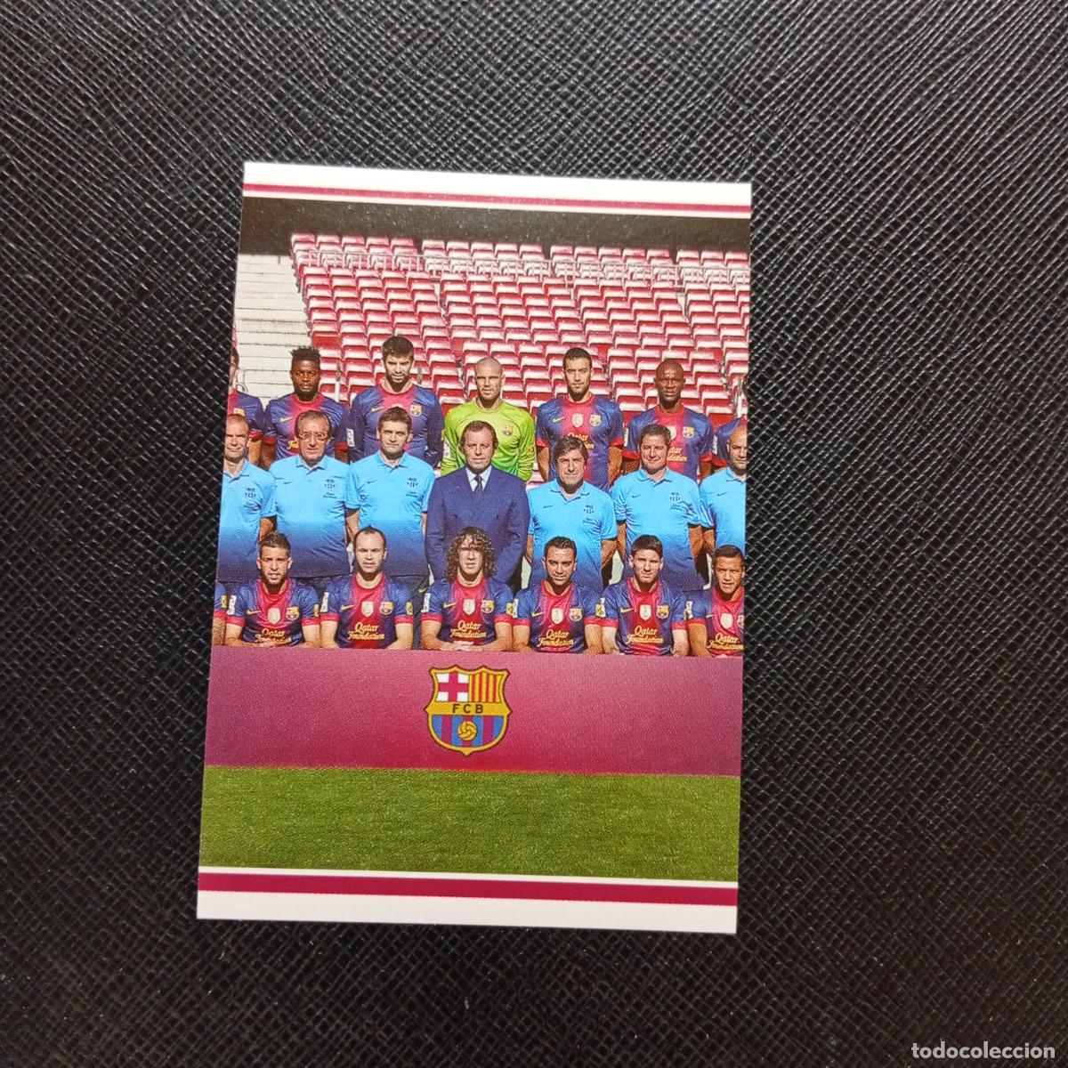 Cromos de f&uacute;tbol: 3 PLANTILLA MESSI BARCELONA PANINI COLECCION OFICIAL 2013 2013 12 13 - SIN PEGAR - A152 PG64