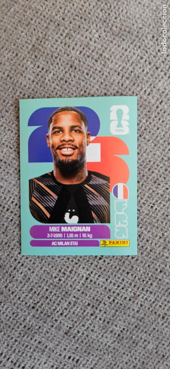 Football Stickers: francia Maignan 2 world cup mundial fifa panini 2026 26 sin pegar trading card