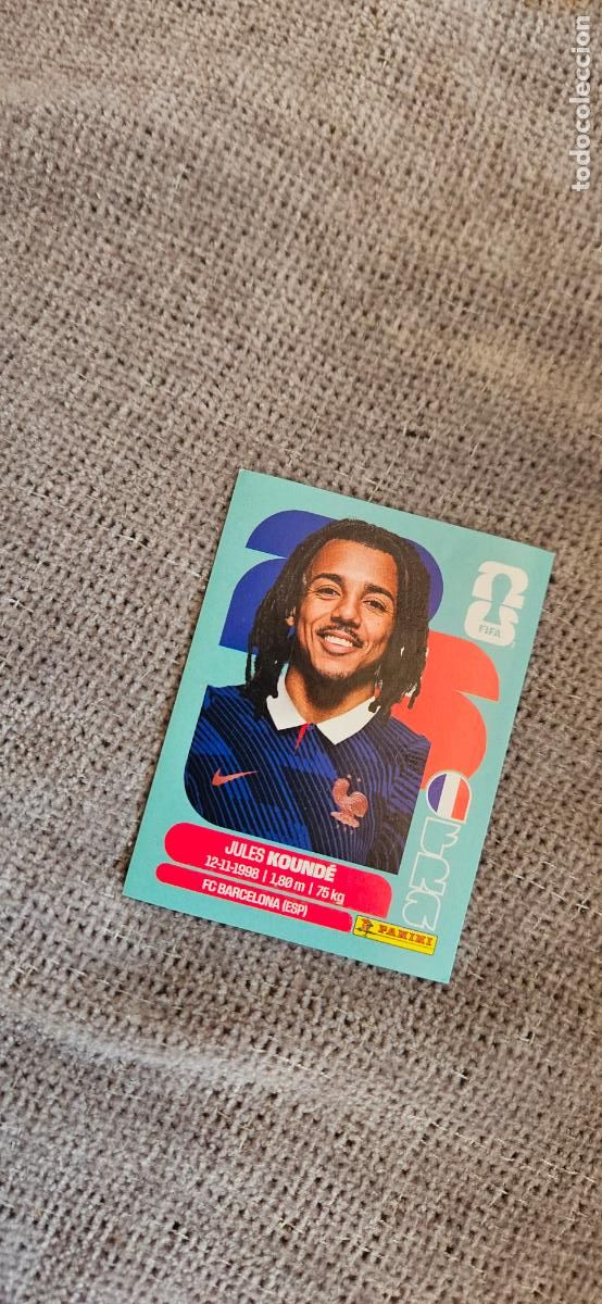 Cartes &agrave; collectionner de Football: francia Kound&eacute; 5 world cup mundial fifa panini 2026 26 sin pegar trading card