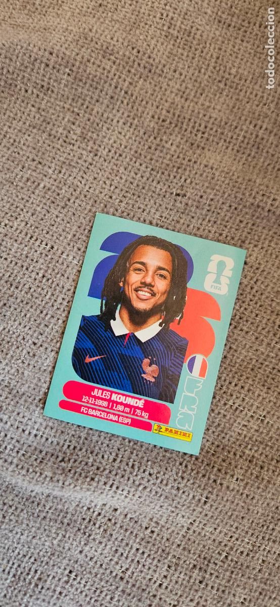 Cartes &agrave; collectionner de Football: francia Kound&eacute; 5 world cup mundial fifa panini 2026 26 sin pegar trading card