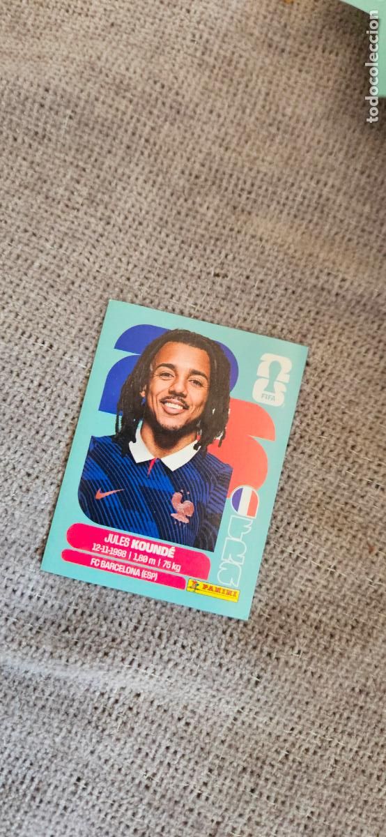 Cartes &agrave; collectionner de Football: francia Kound&eacute; 5 world cup mundial fifa panini 2026 26 sin pegar trading card