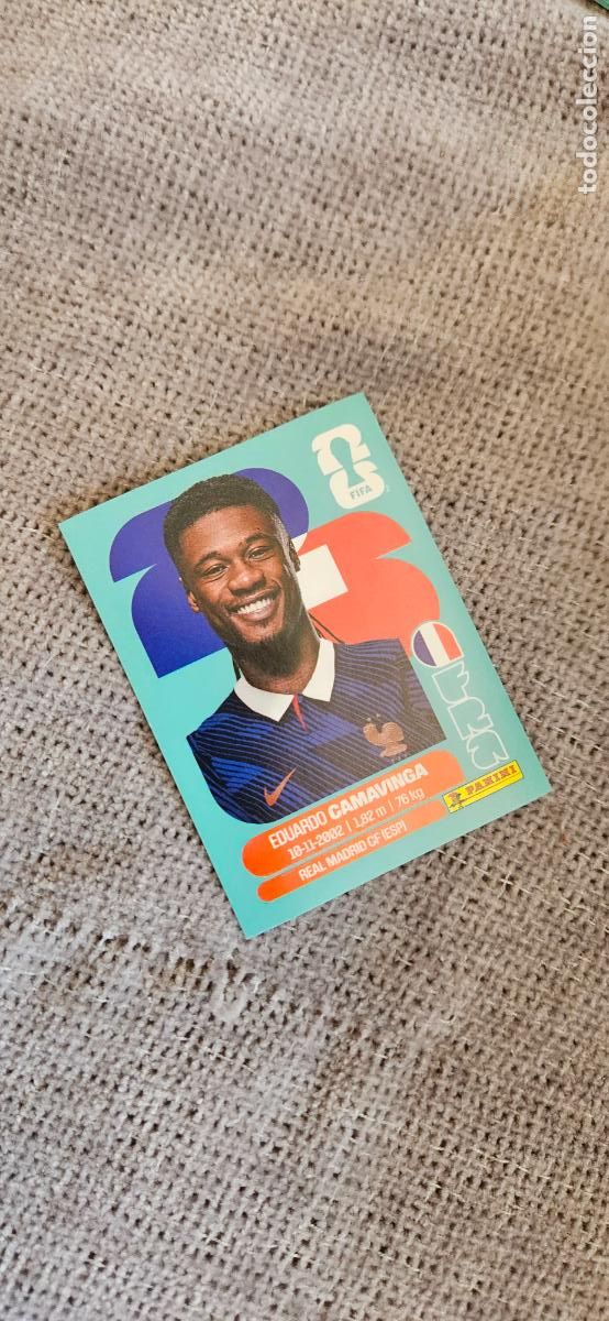 Cartes &agrave; collectionner de Football: francia Camavinga 10 world cup mundial fifa panini 2026 26 sin pegar trading card