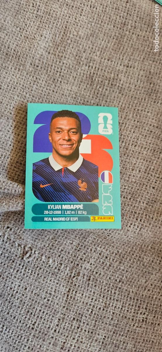 Cromos de f&uacute;tbol: francia Mbapp&eacute; 20 world cup mundial fifa panini 2026 26 sin pegar trading card