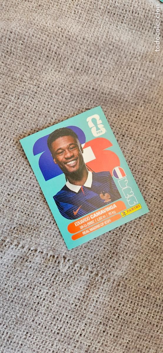 Cromos de f&uacute;tbol: francia Camavinga 10 world cup mundial fifa panini 2026 26 sin pegar trading card