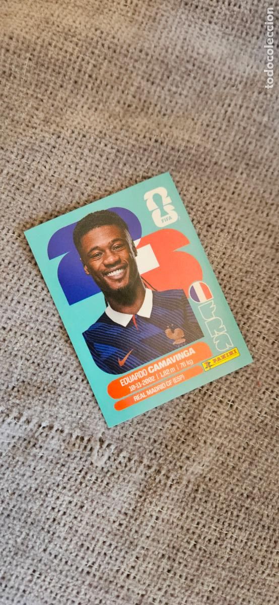 Cromos de f&uacute;tbol: francia Camavinga 10 world cup mundial fifa panini 2026 26 sin pegar trading card
