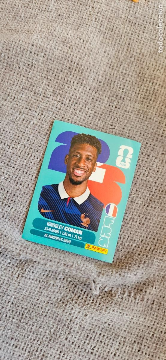 Cromos de f&uacute;tbol: francia Coman 18 world cup mundial fifa panini 2026 26 sin pegar trading card