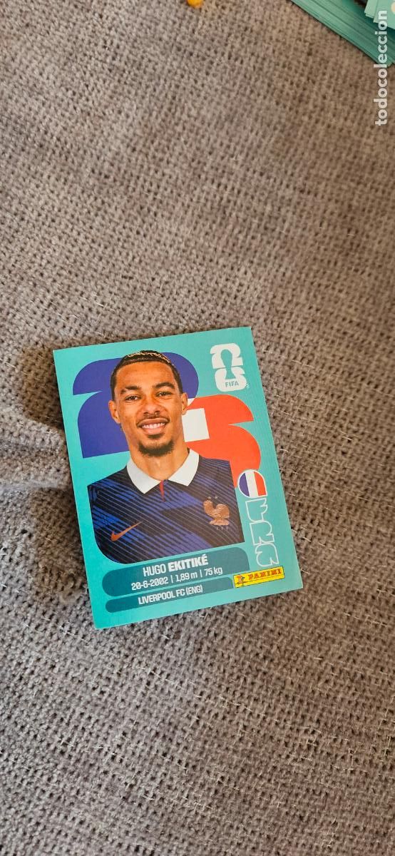 Cromos de f&uacute;tbol: francia Ekitik&eacute; 19 world cup mundial fifa panini 2026 26 sin pegar trading card