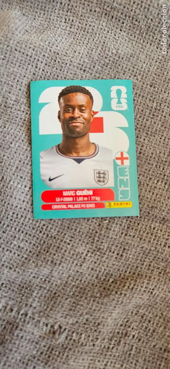 Cartes &agrave; collectionner de Football: inglaterra Gu&eacute;hi 4 world cup mundial fifa estados unidos, canad&aacute; mexico panini 2026 26 sin pegar tra