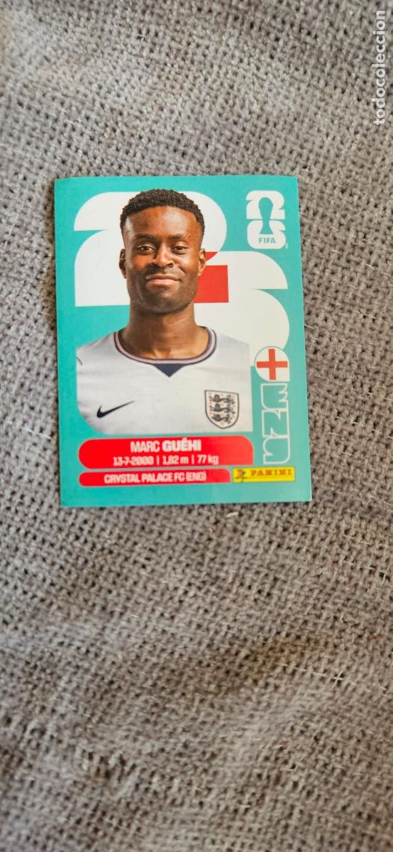 Fu&szlig;ball-Sticker: inglaterra Gu&eacute;hi 4 world cup mundial fifa estados unidos, canad&aacute; mexico panini 2026 26 sin pegar tra