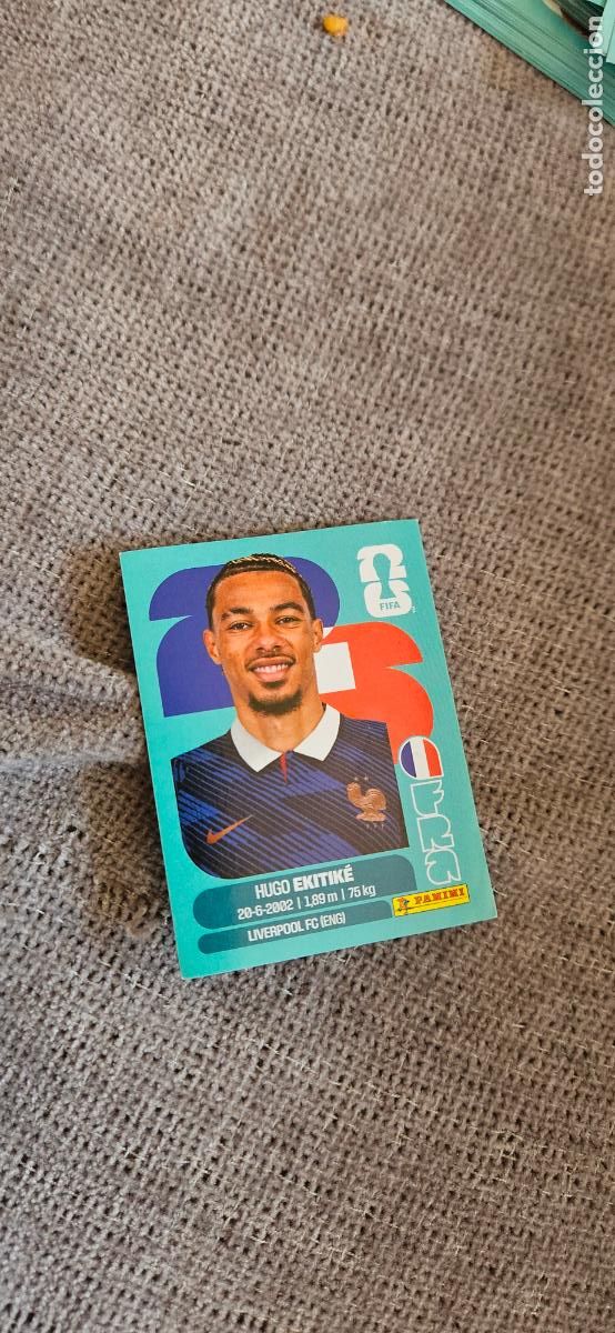 Fu&szlig;ball-Sticker: francia Ekitik&eacute; 19 world cup mundial fifa panini 2026 26 sin pegar trading card