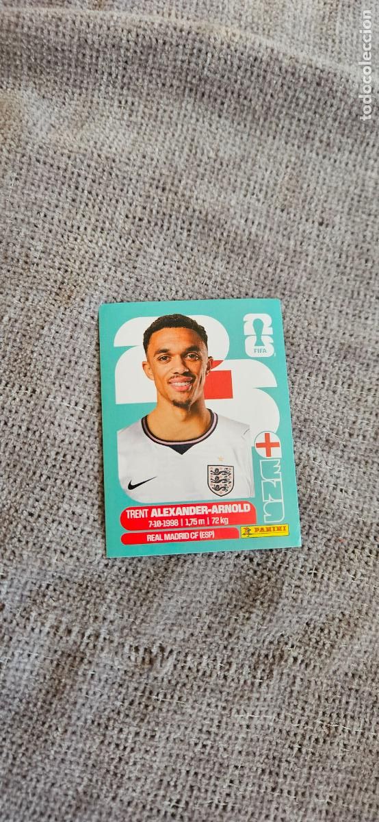 Fu&szlig;ball-Sticker: inglaterra Arnold 6 world cup mundial fifa estados unidos, canad&aacute; mexico panini 2026 26 sin pegar tr
