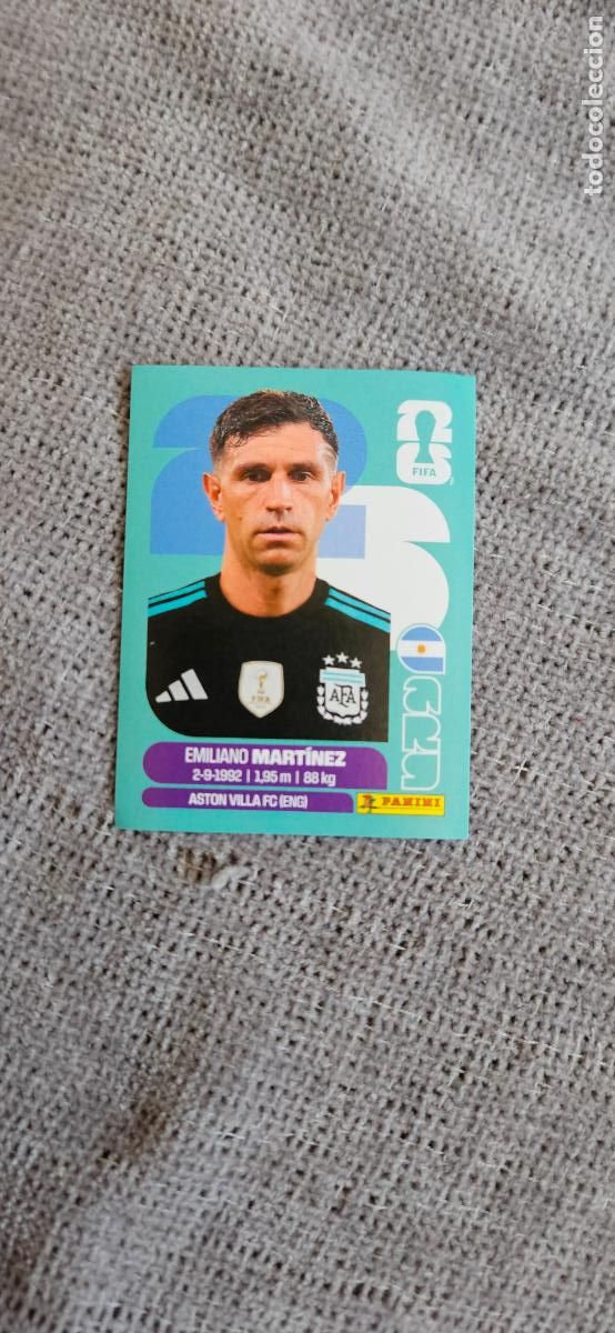 Cromos de f&uacute;tbol: Argentina Mart&iacute;nez 2 world cup mundial fifa estados unidos, canad&aacute; mexico panini 2026 26 sin pegar t