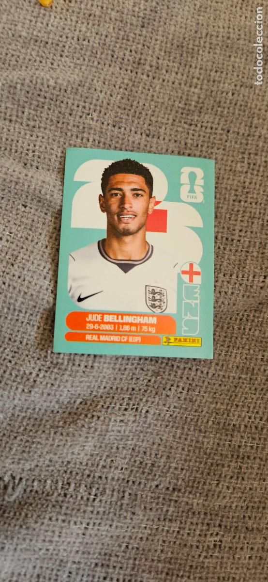 Cromos de f&uacute;tbol: inglaterra Bellingham 11 world cup mundial fifa estados unidos, canad&aacute; mexico panini 2026 26 sin peg