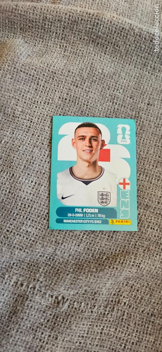 Cromos de f&uacute;tbol: inglaterra Foden 16 world cup mundial fifa estados unidos, canad&aacute; mexico panini 2026 26 sin pegar tr