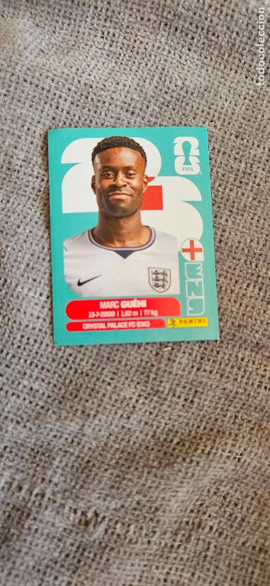 Cartes &agrave; collectionner de Football: inglaterra Gu&eacute;hi 4 world cup mundial fifa estados unidos, canad&aacute; mexico panini 2026 26 sin pegar tra