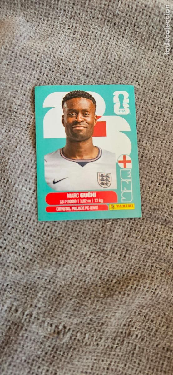 Cartes &agrave; collectionner de Football: inglaterra Gu&eacute;hi 4 world cup mundial fifa estados unidos, canad&aacute; mexico panini 2026 26 sin pegar tra